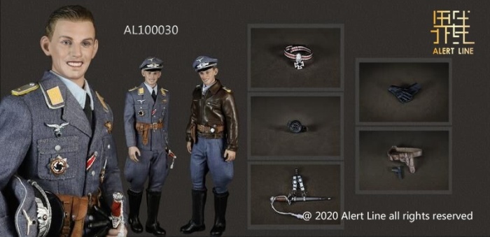 AL10030-23 Erich "Bubi" Hartmann - WWII Luftwaffe Fighter Ace