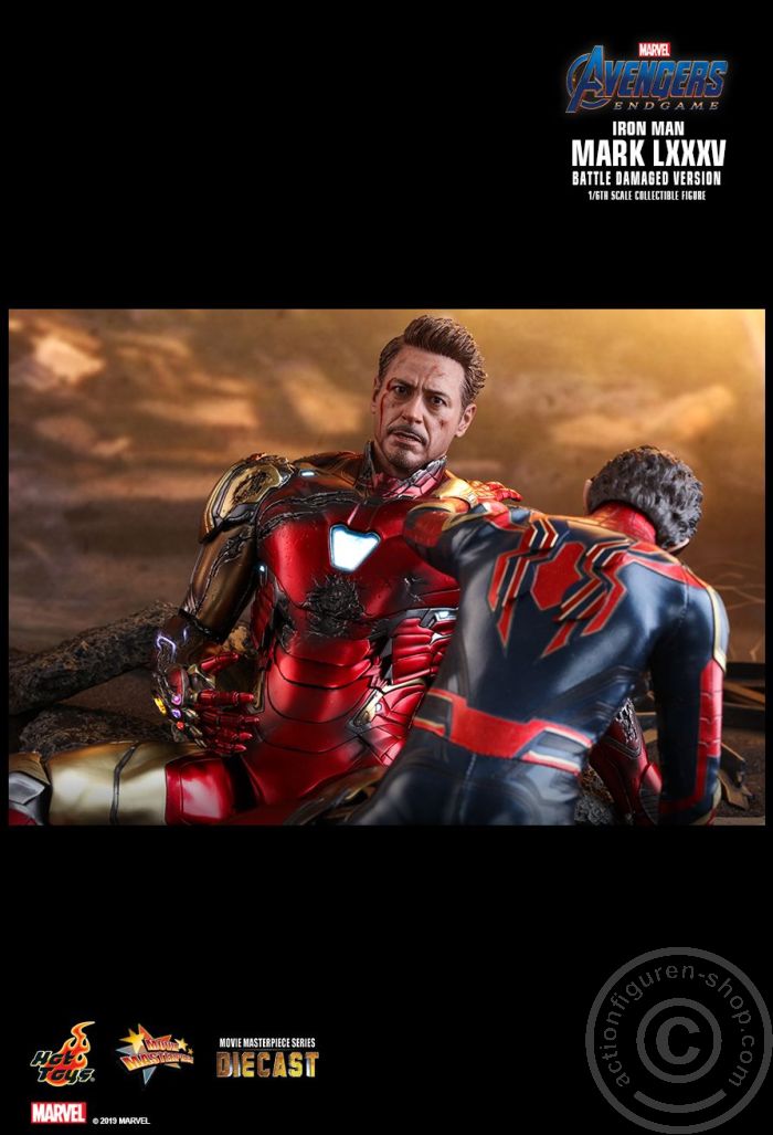 Avengers: Endgame - Iron Man Mark LXXXV (Battle Damaged Version) - MMS543D33 Avengers: Endgame - Iron Man Mark LXXXV (Battle Damaged Version) - MMS543D33