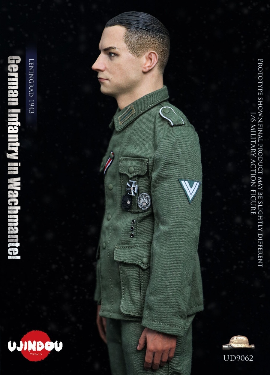 German Infantry - Wachmannschaft - w/ Wachmantel - Leningrad 1943 - in 1/6 scale