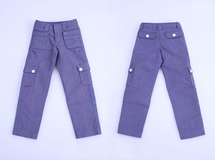 Female Cargo Pants (Blue)