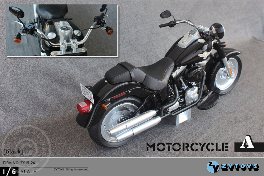 ZY1526-03 Motorcycle - Fatboy in 1:6 scale