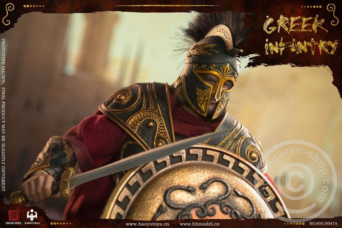 Greek Infantry - Gold / Black Edition (A) - Imperial Army