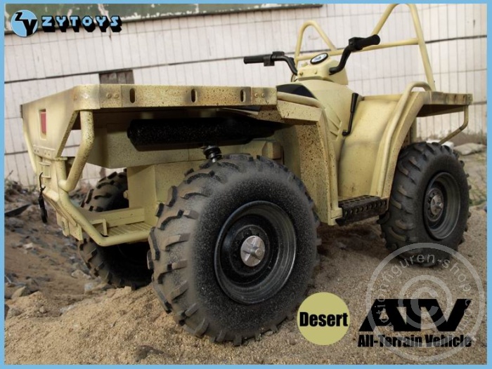 ATV (All-Terrain-Vehicle) - sand