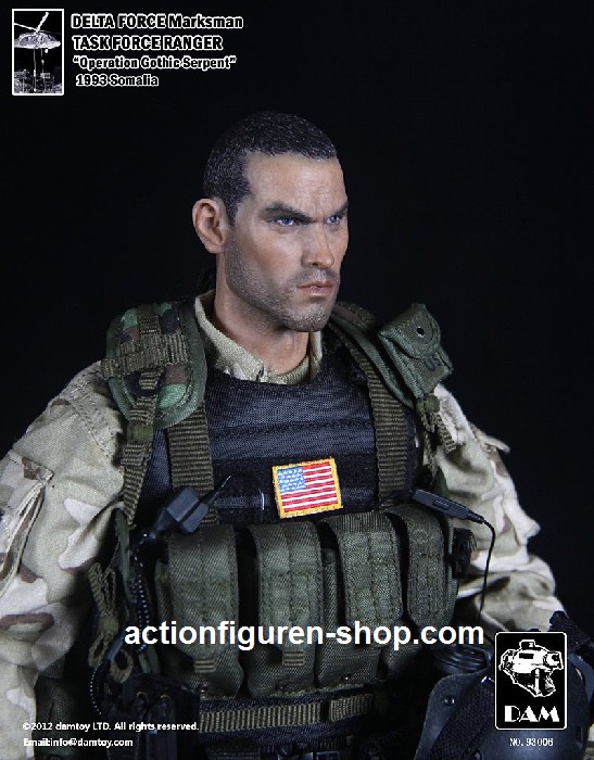 DA93006-12 Delta Force Marksman Tast Force Ranger