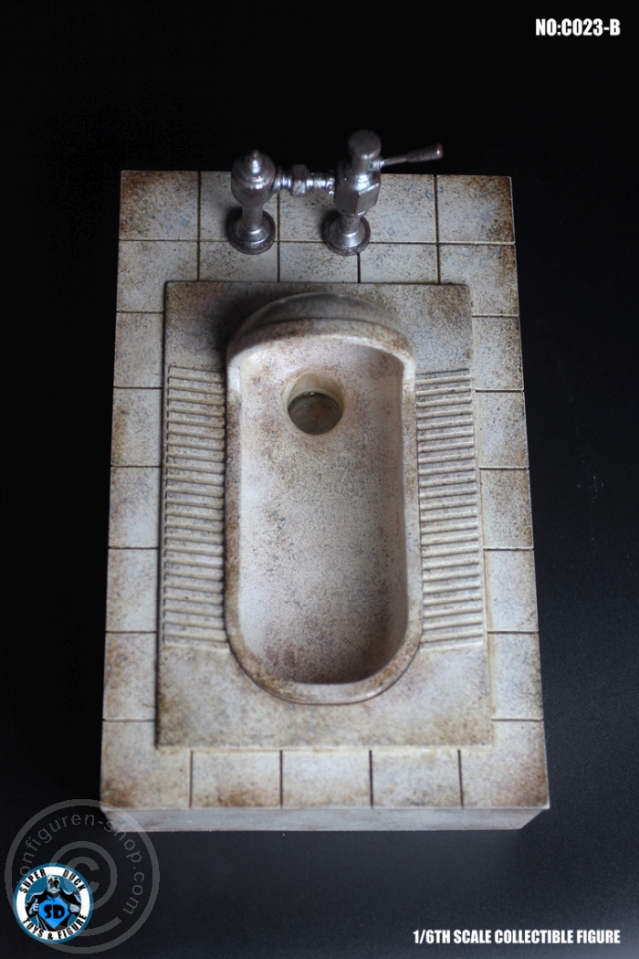 SDC023B-03 Squat Toilet / Hock - Toilette - dirty look