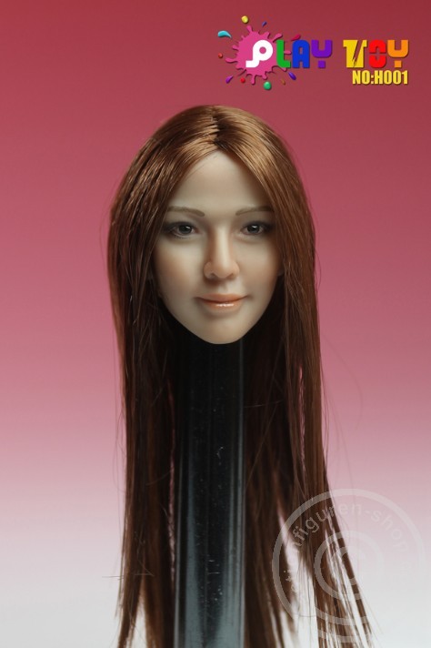 Asian Female Head with Body