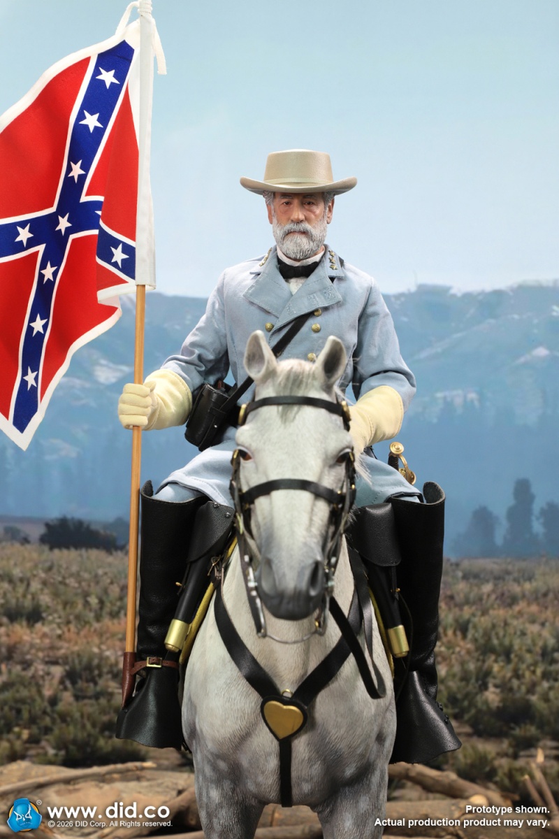 Robert Edward Lee - U.S. Civil War Confederate Army General - in 1/6 scale
