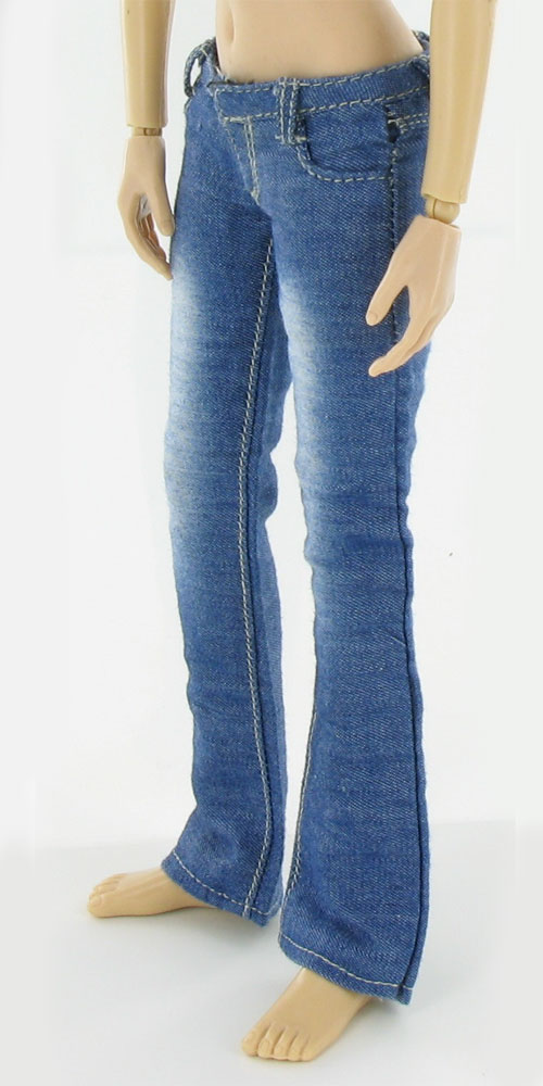 Denim Fashion Jeans - blue-faded