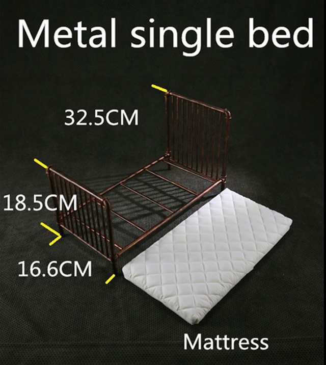 Bed - Metall - copper
