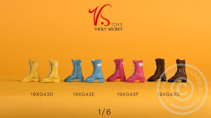 VST19XG43D-03jlwhQnqYl9qZi Zipper Boots - Female - Leather