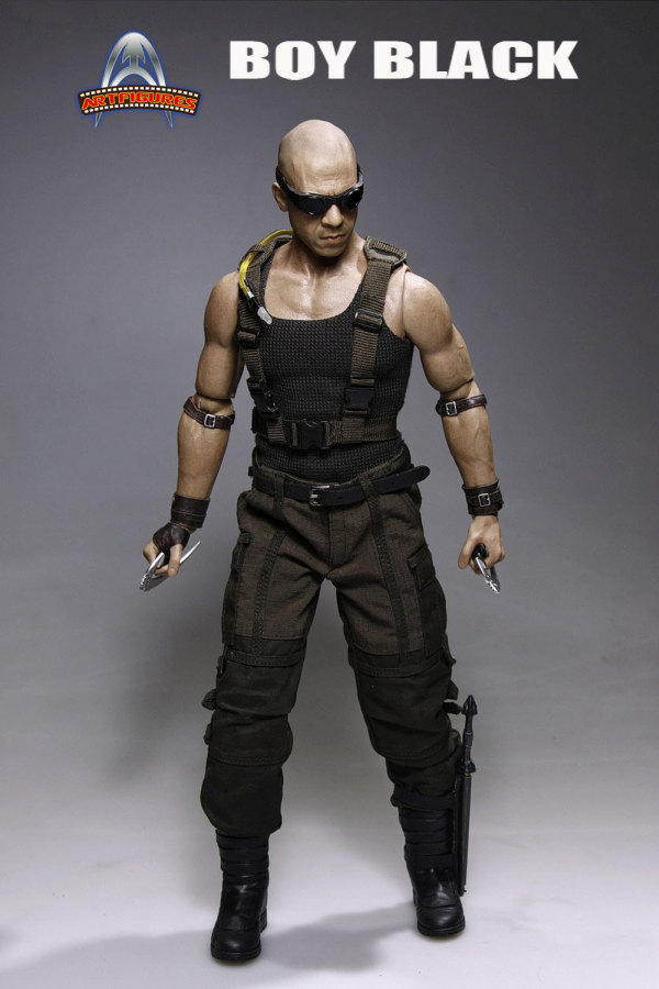 ArtF018-06 Boy Black - Riddick - Pitch Black