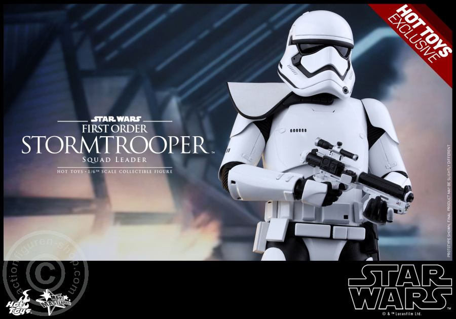 178073-10eKyQXalC1TRQd Star Wars - First Order Stormtrooper Squad Leader - Exclusive - MMS316