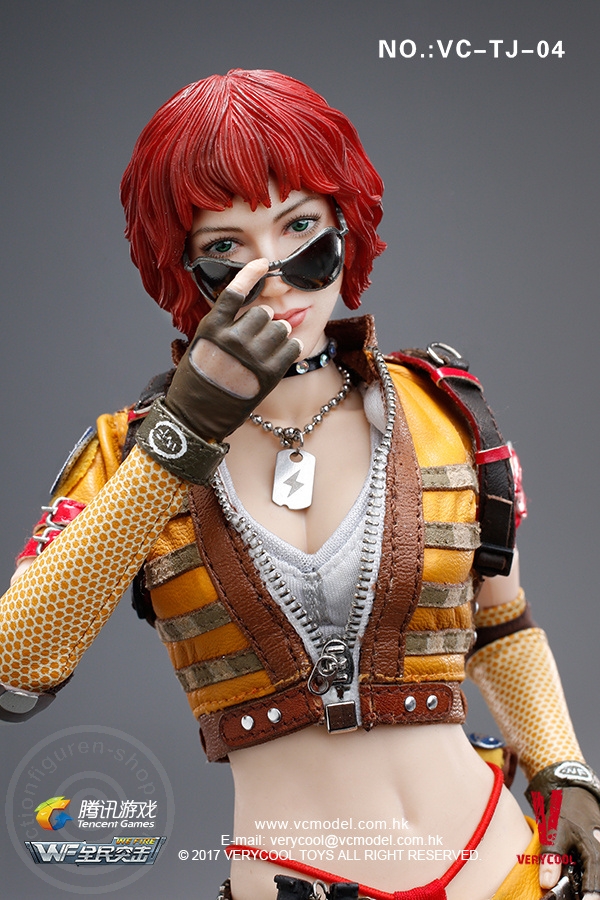 VC-TJ-04-16 Female Mercenary - Heart King - Wefire Of Fourth Bomb