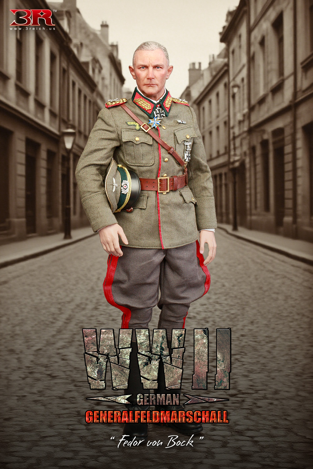 Fedor von Bock - WWII Generalfeldmarschall - in 1/6 scale