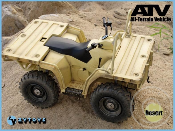 ATV (All-Terrain-Vehicle) - sand