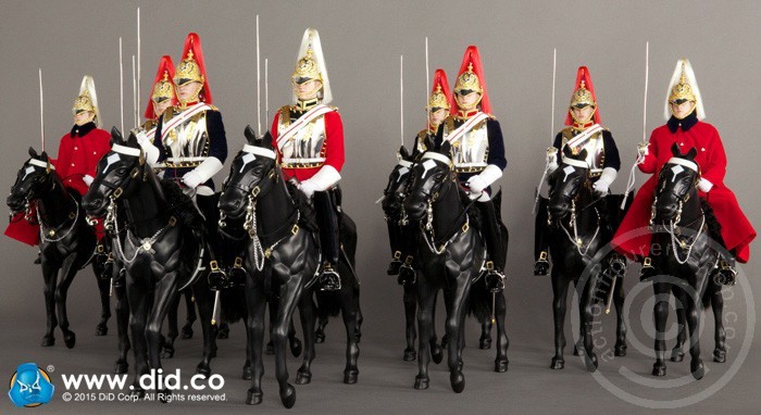 Blues and Royals mit Pferd - Show Exclusive