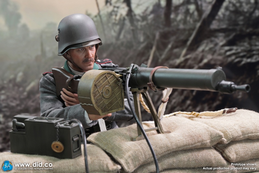 Arthur - WWI German MG08 Machine Gunner – in 1/6 scale Arthur - WWI German MG08 Machine Gunner – in 1/6 scale