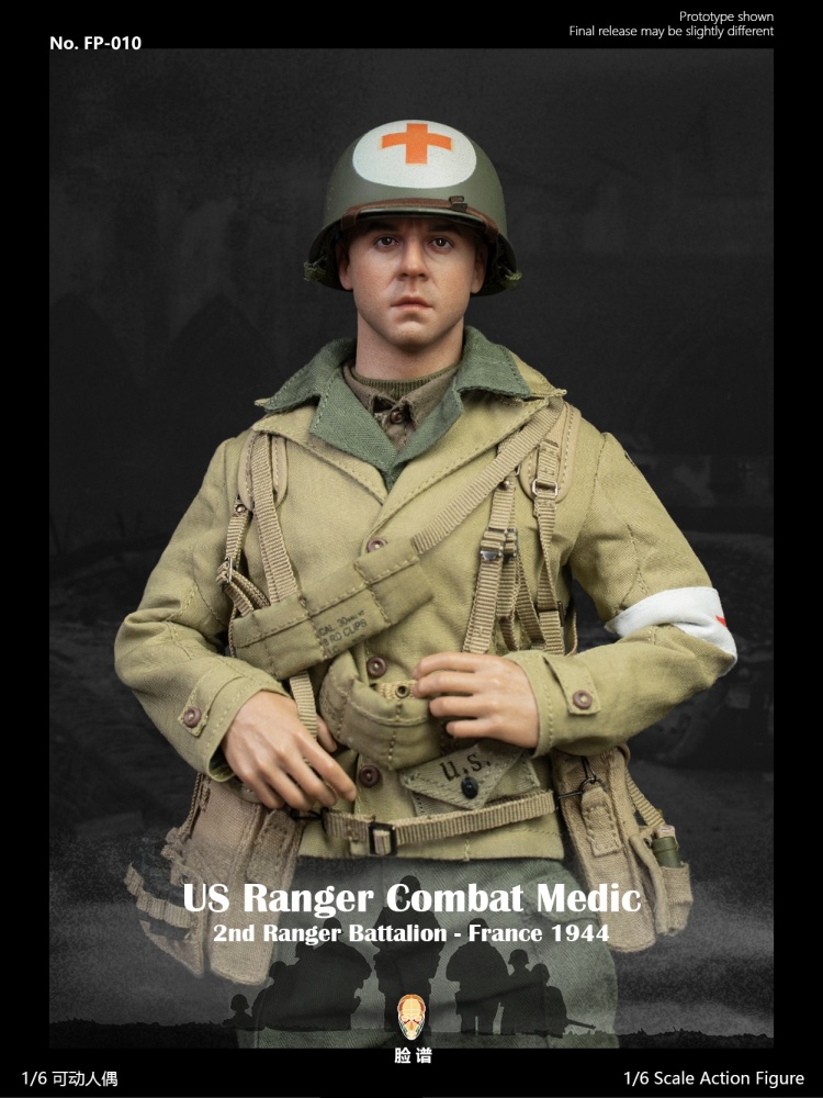 Combat Medic - Wade - US Ranger - France 1944 Combat Medic - Wade - US Ranger - France 1944