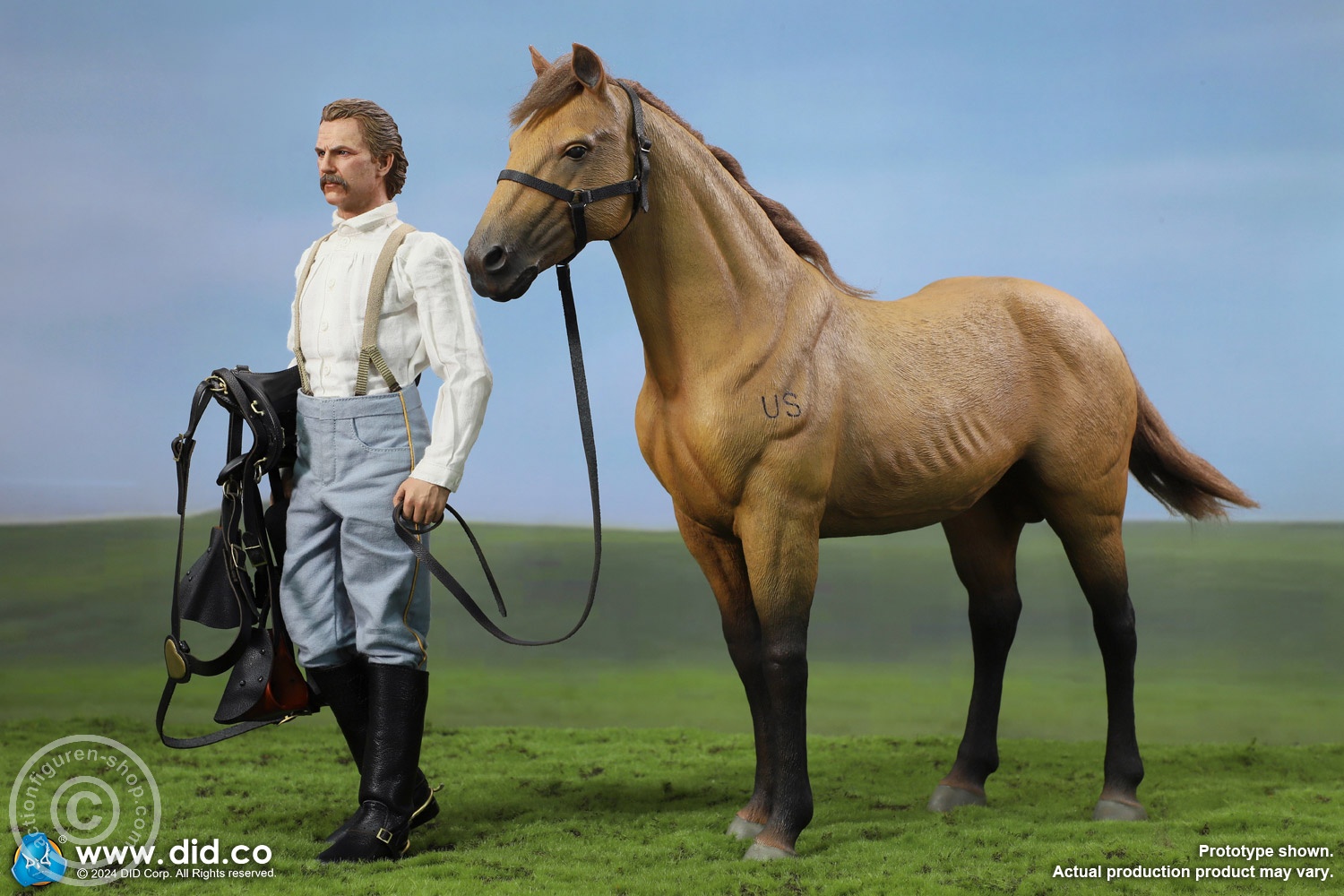 Civil War Brown War Horse (Standing) Civil War Brown War Horse (Standing)