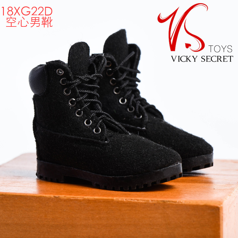 Boots - male - Black color - matte