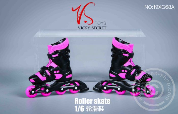 Roller Skates - pink/black