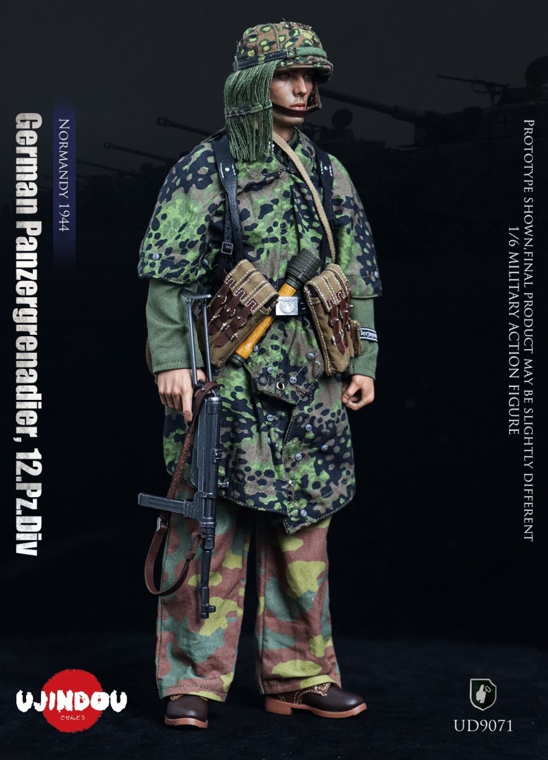 German Panzergrenadier - 12.Pz.Div - Normandy 1944