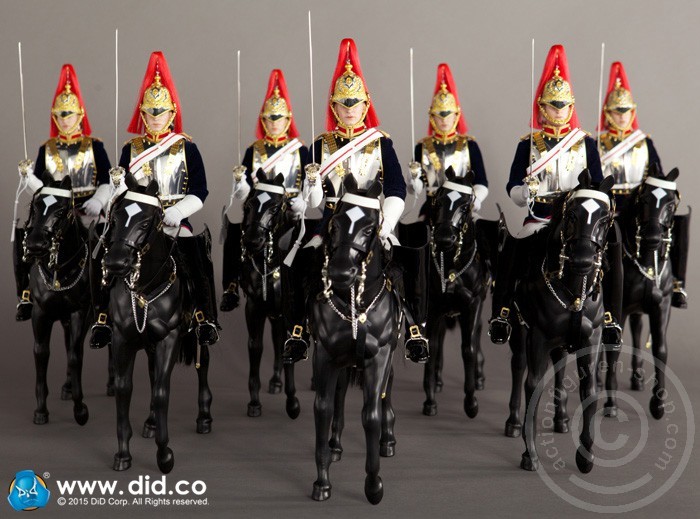 Blues and Royals mit Pferd - Show Exclusive