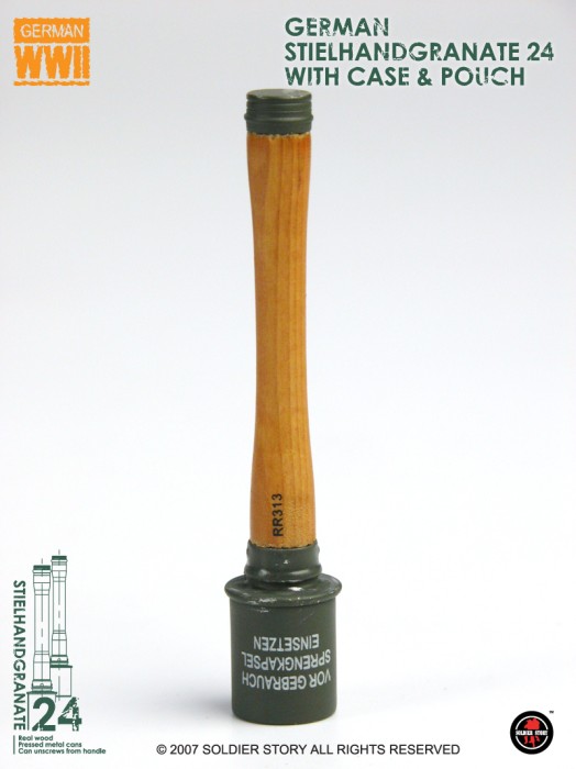 SSt-M24-16 Stielhandgranate 24 mit Packkasten