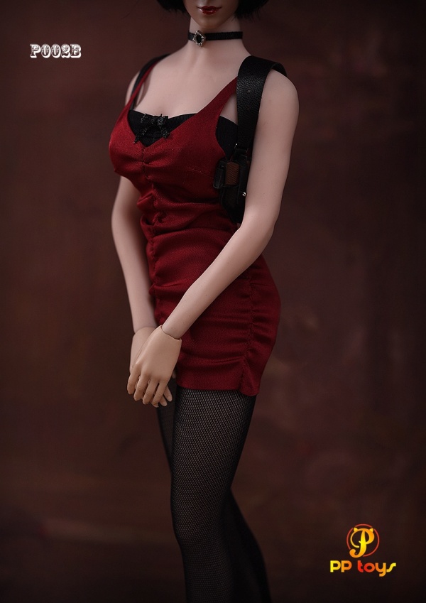 PPT-P002B-06 Female Agent Suit - red Version