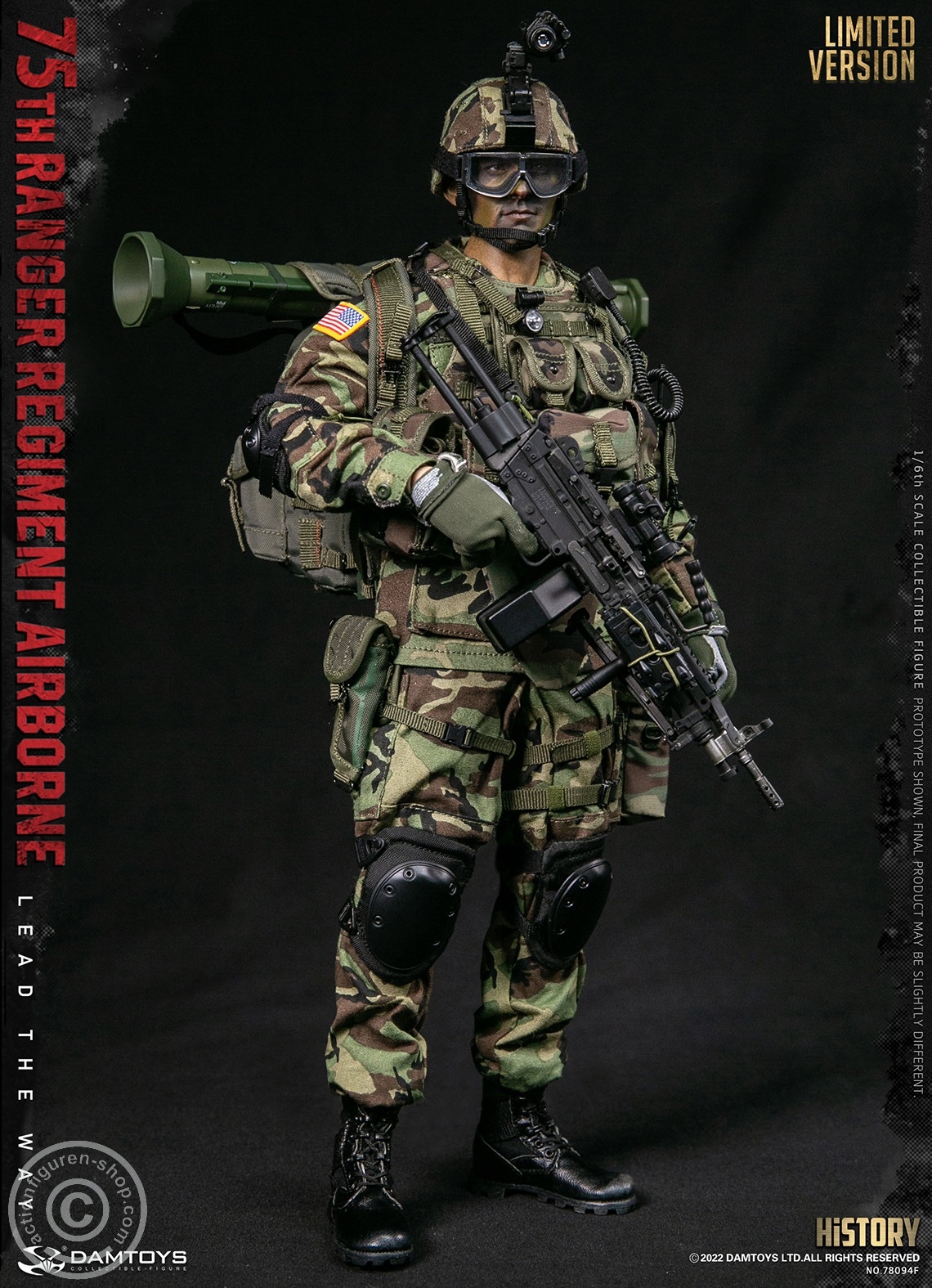 75th Ranger Regiment - Airborne Saw Gunner - Limited Version 75th Ranger Regiment - Airborne Saw Gunner - Limited Version