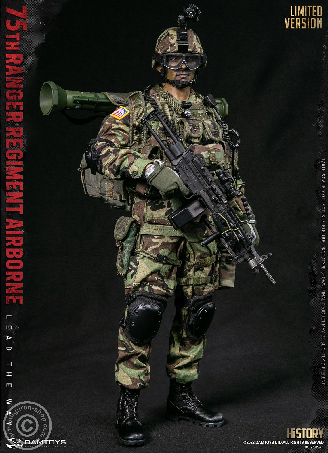 75th Ranger Regiment - Airborne Saw Gunner - Limited Version