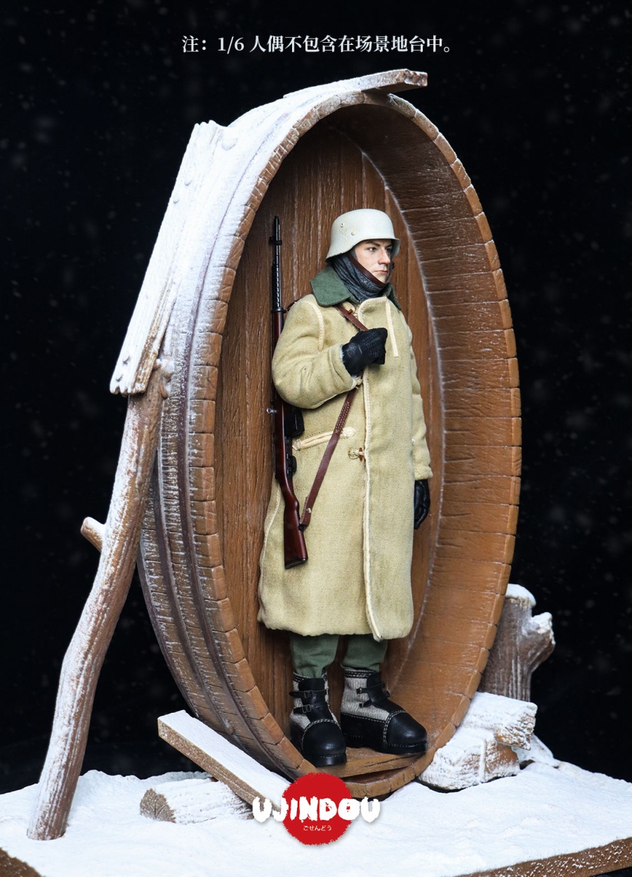 German Infantry - Sentry Box - Wachhaus - Leningrad 1943 - in 1/6 scale