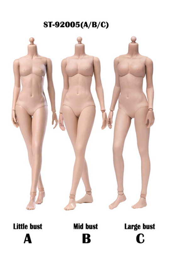 92005ABC-01 Super flexible semi seamless Female Body - Modified Ver. - Sun-Tan C
