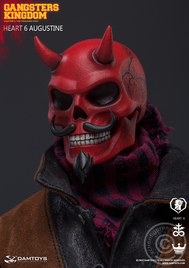 Gangsters Kingdom - HEARTS 6 - Red Skull + Body Set Gangsters Kingdom - HEARTS 6 - Red Skull + Body Set