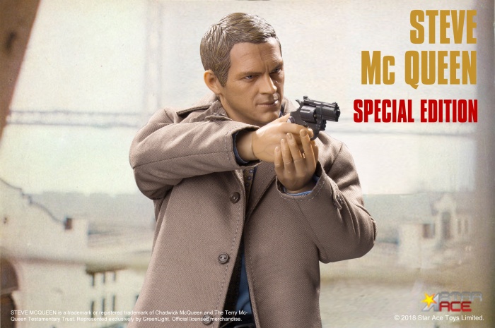 SA007c-04 Steve McQueen - Frank Bullit Outfit Set - Special Edition