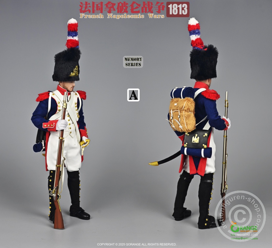 Napoleonic Wars - France 1813 Accessory Set - Set A - in 1/6 scale