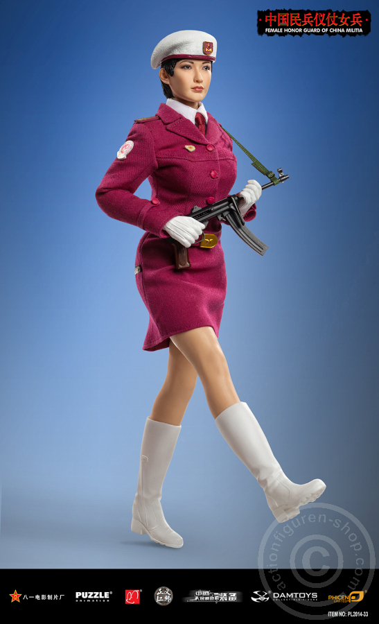 Female Honor Guard from China Militia