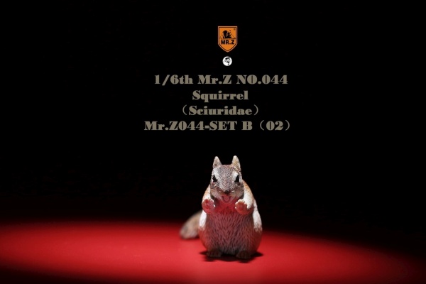 MRZ044B-11 3 Squirrel (Set B)