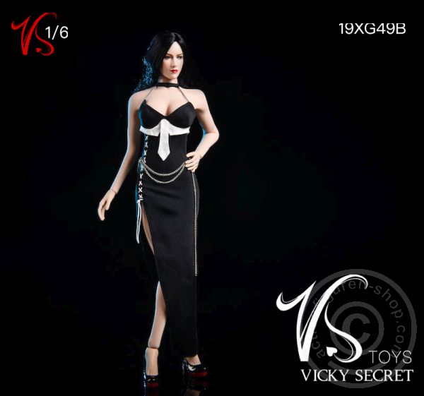VST19xG49B-01NpobY4ENyTma0 Female Party Dress - black