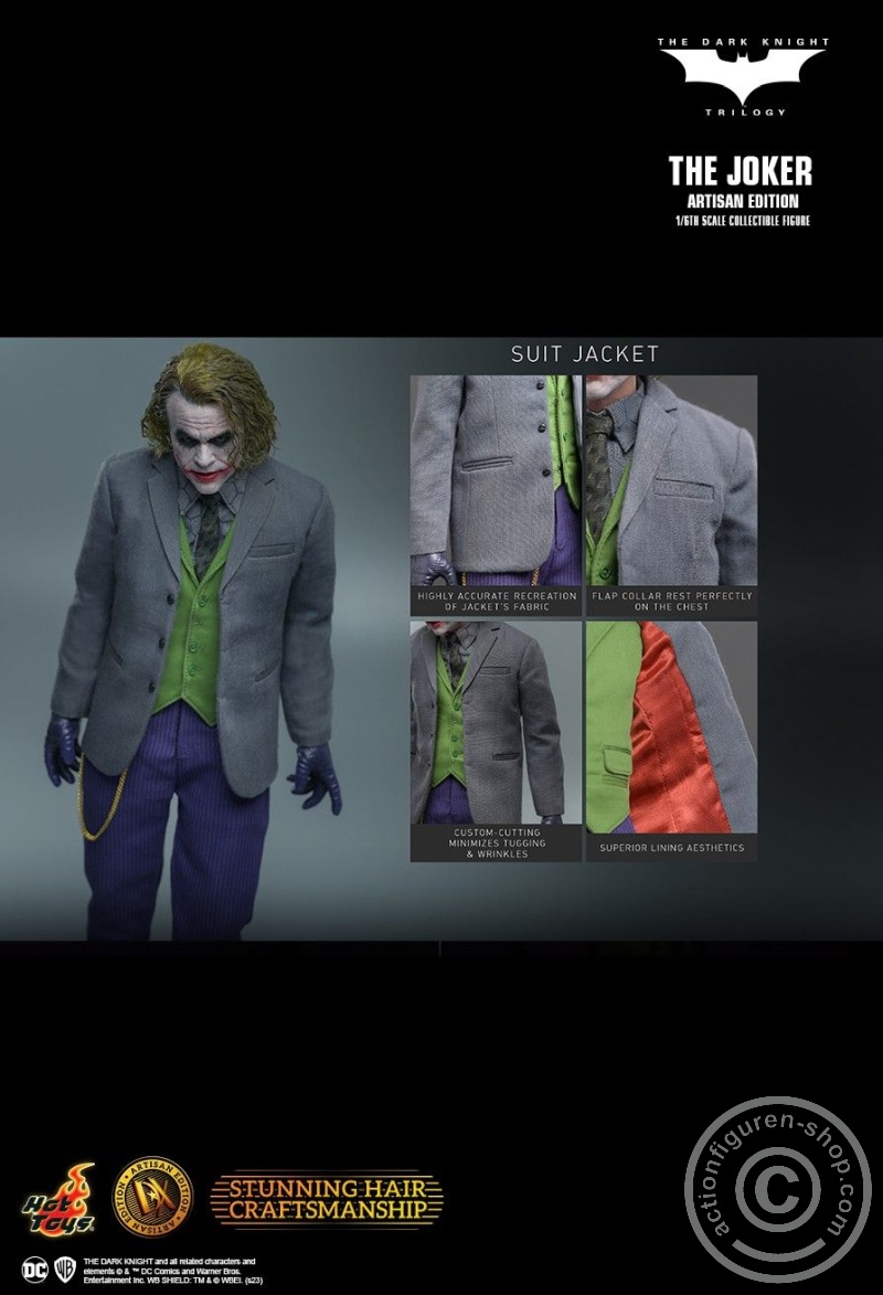 The Dark Knight Trilogy - The Joker - Artisan Edition - in 1/6th scale The Dark Knight Trilogy - The Joker - Artisan Edition - in 1/6th scale