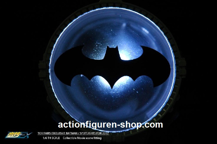 Bat Spotlight /working LED - in 1:6 scale