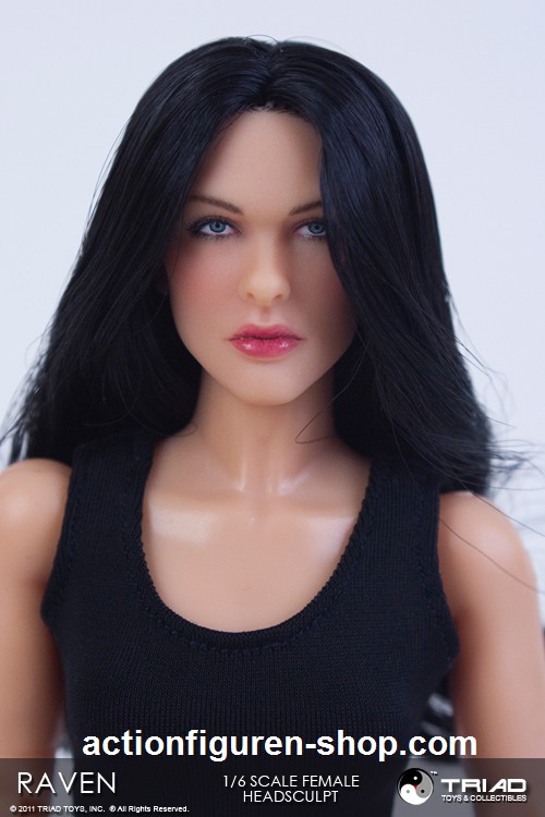 Raven - Black Hair w/ Blue Eyes