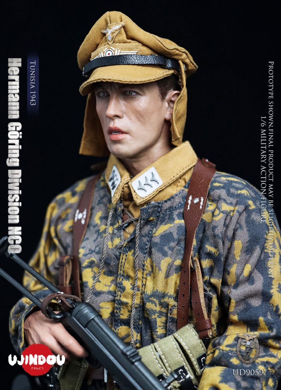 WWII Hermann Göring Division - Tunisia 1943 - in 1/6 scale