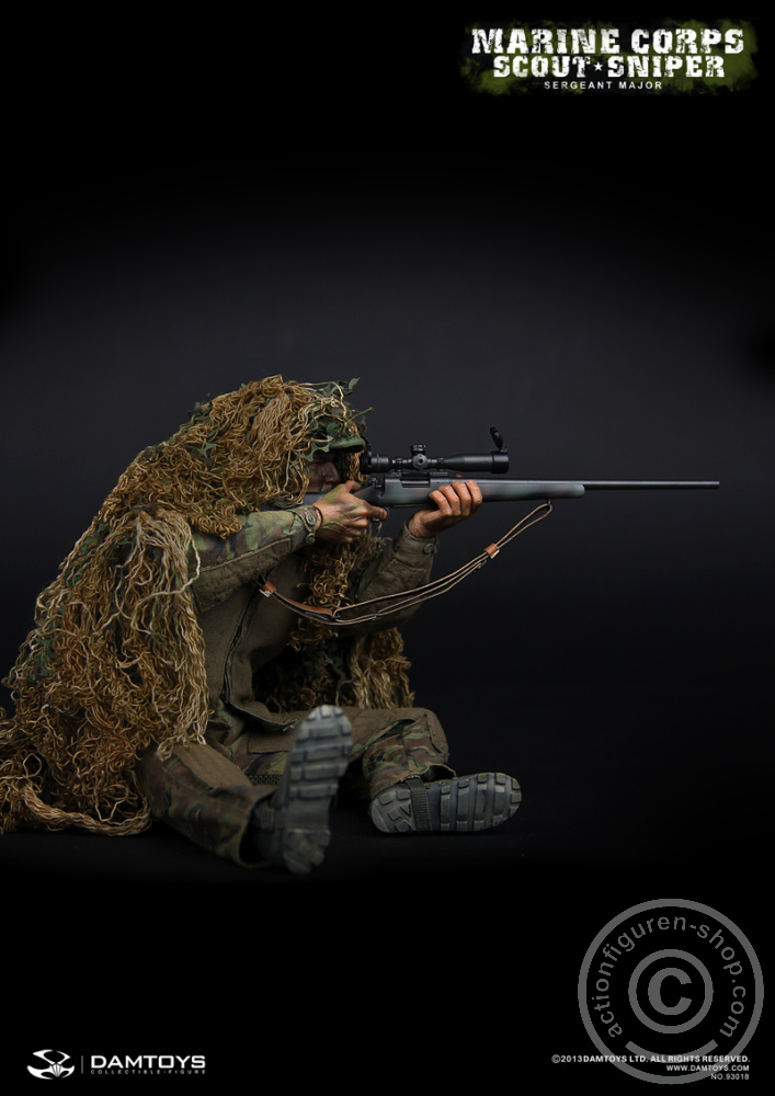 DA93018-14 Marine Corps Scout Sniper - Sergeant Major