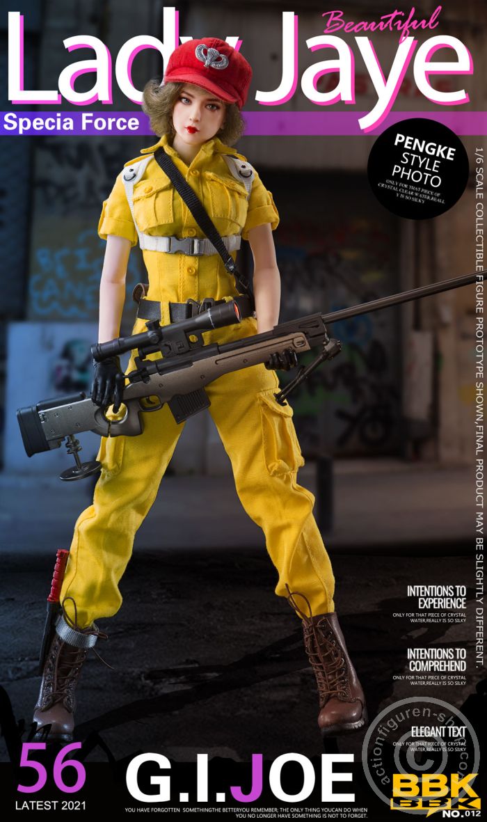 Lady Jaye - GI-JOE Female Soldier Model