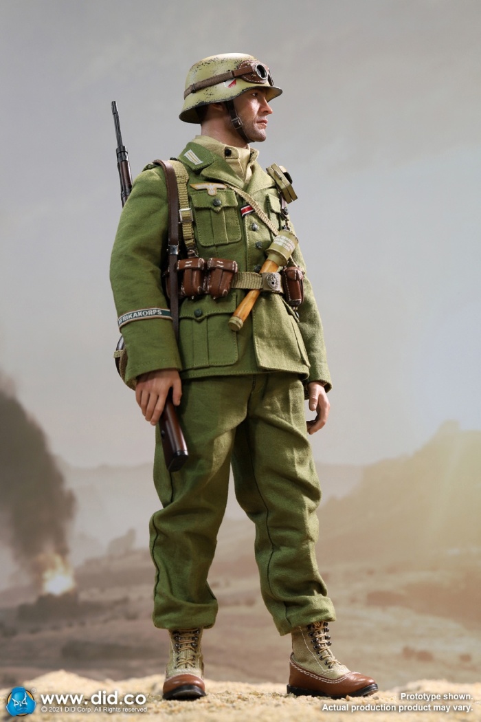 80152-03Xq6nwml3YUnRY Burk - WWII German Africa Korps Infantry Man