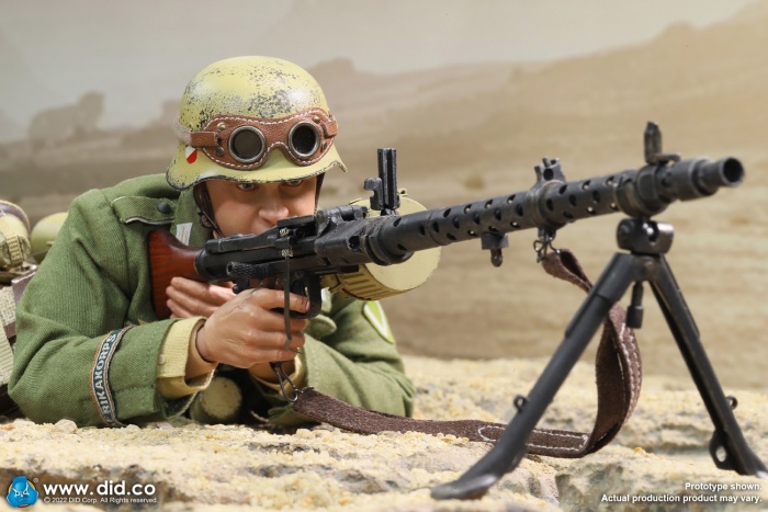 Bialas - WWII German Africa Corps WH MG34 Gunner