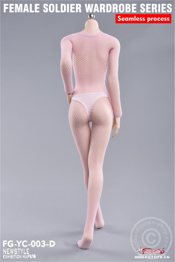 FGYC003D-03 Seamless Mesh Pantyhose - Female Wardrobe Series