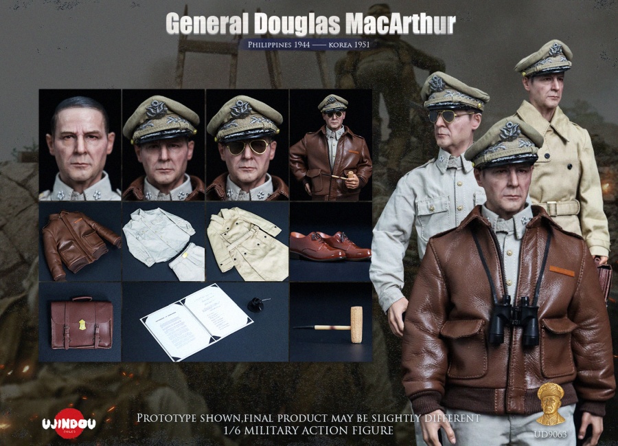 General Douglas MacArthur - Philippines 1944 - Korea 1951 - in 1/6 scale