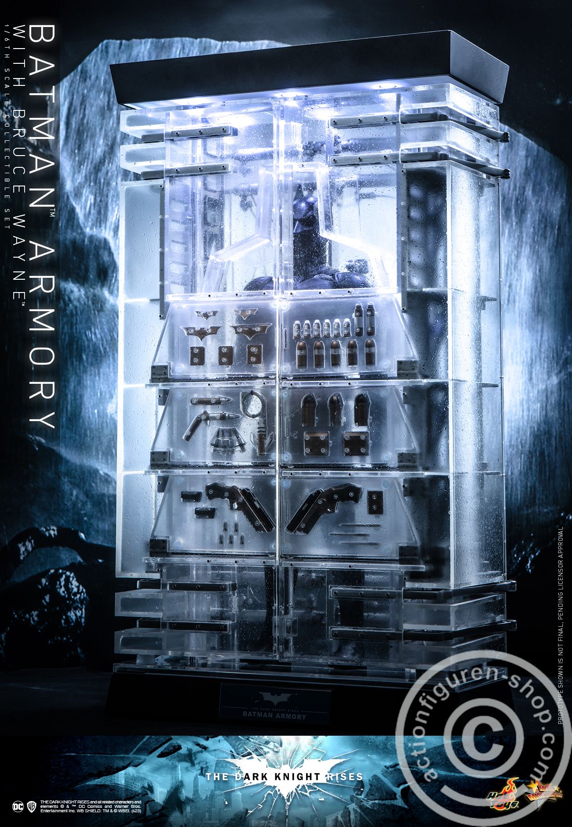 The Dark Knight Rises - Batman Armory with Bruce Wayne